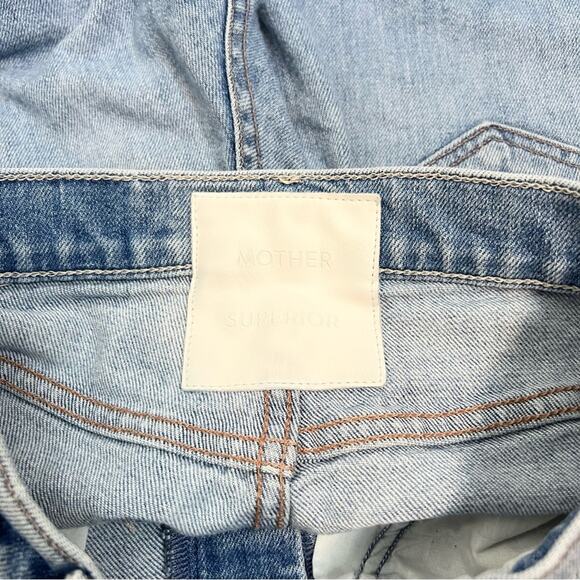 MOTHER Superior The Tripper Ankle Jeans Misbeliever Distressed Size 24 - Picture 13 of 16